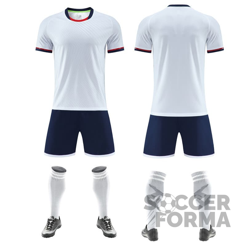 Футбольная форма Jetron Rich белая